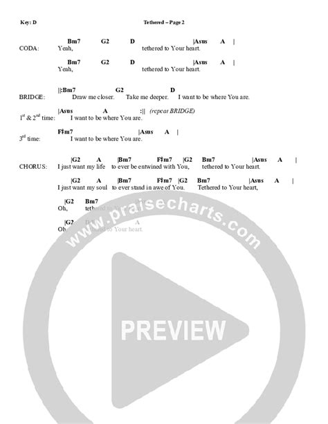 tethered phil wickham chords